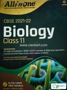 CBSE All In One Biology Class 11 for 2022 Exam