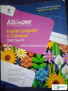 CBSE All In One English Language &amp; Literature Class 10 2022-23