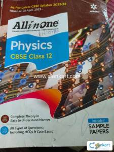 CBSE All In One Physics Class 12 2022-23 Edition