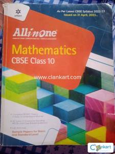 CBSE All in one Mathematics class 10 Arihant (2022-23)