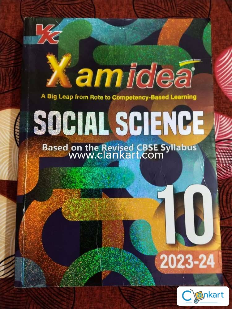 Buy 'Xam Idea Social Science Class 10 Book CBSE Board Chapterwise