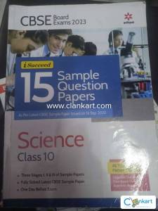 CBSE BOARD I-Succeed 15 Sample Question Papers Science Class 10