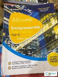CBSE BOOKS FOR CLASS 12th - ARIHANT CBSE ALL IN ONE - ENTREPRENEURSHIP