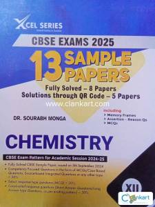 CBSE CHEMISTRY SAMPLE PAPERS CHEMISTRY for CLASS 12