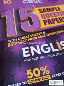 CBSE CLASS 10 SAMPLE PAPERS FOR ENGLISH WITH CHEATSHEETS