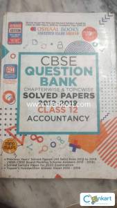 CBSE CLASS 12 ACCOUNTANCY QUESTION BANK & SOLVED PPRS