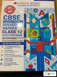 CBSE CLASS 12 ENTREPRENEURSHIP QUESTION BANK