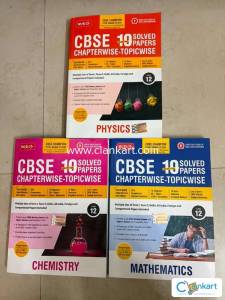 CBSE CLASS 12 - 10 YEARS SOLVED PAPERS CHAPTERWISE/TOPICWISE