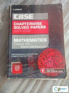 CBSE Chapter wise solved paper Mathematics for class 12th