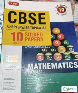 CBSE Chapterwise-Topicwise Maths Standard Solved Papers for Class 10