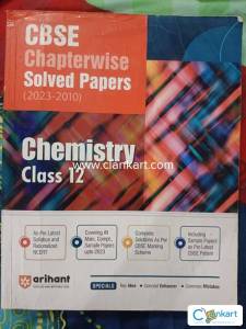 CBSE Chapterwise Solved Paper Chemistry Class 12(Arihant)