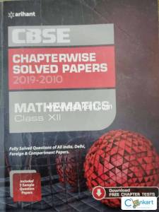 CBSE Chapterwise Solved Papers-Maths-Class 12