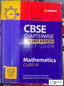 CBSE Chapterwise Solved Papers 2017-2009