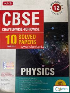 CBSE Chapterwise Topicwise 10 year solved papers