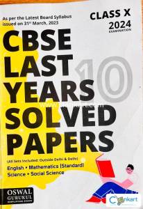 CBSE Class 10 Last 10 Years Solved Papers with Solutions