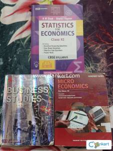 CBSE Class 11 Commerce Textbook Set (3 Books)