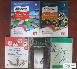 CBSE Class 12 English & Physical Education Set (Arihant+NCERT)