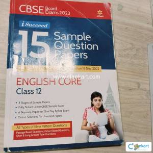 CBSE English Core Sample Papers Class 12