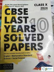 CBSE Last 10 years solved papers