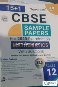 CBSE MATHEMATICS SAMPLE PAPARR WITH SOLUTIONS 15+1 CLASS 12