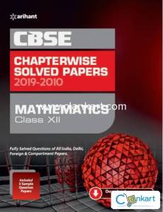 CBSE Mathematics Chapterwise Solved Paper Class 12 2019-20