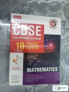 CBSE Maths 10 years Chapter wise solved papers MTG