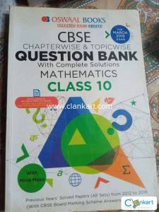 CBSE Maths OOSWAL question bank for class 10th