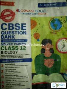 CBSE OSWAAL BIOLOGY QUESTION BANK WITH SOLVED PAPERS
