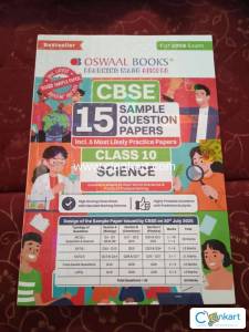 OSWAAL SEALED UNTOUCHED CLASS 10TH SCIENCE SAMPLE PAPERS FULLY SEALED