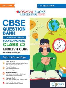 CBSE Oswaal Question Bank Class 12 English Core