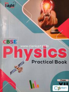 CBSE PHYSICS practical book new light series class XII