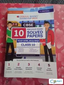 CBSE PREVIOUS 10 YEAR'S SOLVED PAPERS