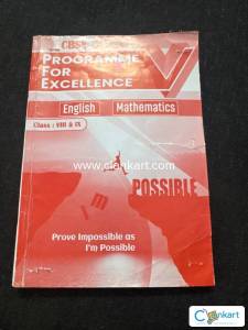 CBSE PROGRAM FOR EXCELLENCE ENGLISH MATHEMATICS