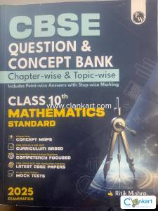CBSE QUESTION AND CONCEPT BANK MATHS STANDARD CLASS 10