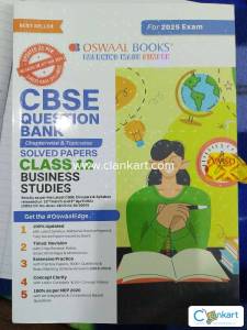 CBSE QUESTION BANK CLASS 12 BUSINESS STUDIES (2025 Edition)