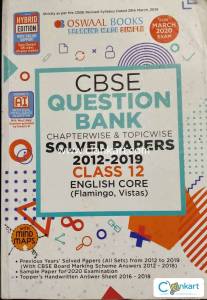 CBSE QUESTION BANK ENGLISH CLASS 12