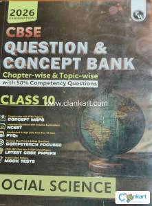 CBSE QUESTION & CONCEPT BANK Class 10 Social Science