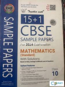 CBSE SAMPLE PAPERS Maths  for class 10