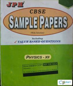 CBSE SAMPLE PAPER PHYSICS 12TH
