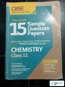 CBSE SAMPLE QUESTIONS PAPER CHEMISTRY CLASS 12