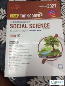 CBSE TOP SCORER SOCIAL SCIENCE REFERENCE CLASS 9TH
