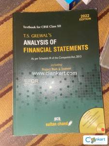 CBSE analysis of financial statements for class12