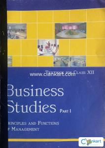 CBSE business studies part 1 class 12