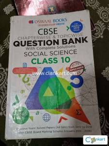 CBSE chapter wise and topic wise Question Bank Social Science Class 10
