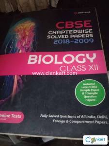 CBSE chapter wise solved paper biology class 12