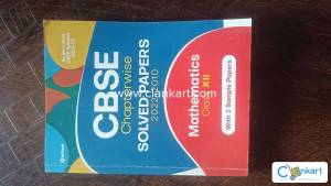 CBSE chapter wise solved papers 2022 - 2010 mathematics class 12th