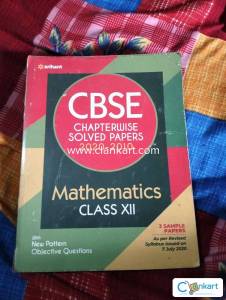 CBSE chapter wise solved papers mathematics class 12