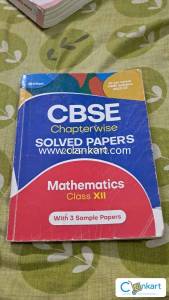 CBSE chapter wise solved papers maths class 12th
