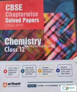 CBSE chapterwise (chemistry)solved papers (2023-2011)class 12