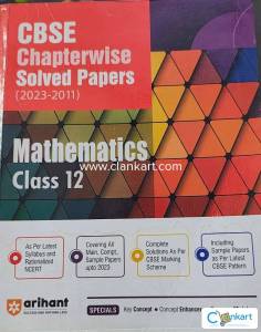 CBSE chapterwise (mathematics) solved papers(2023-2011) class 12